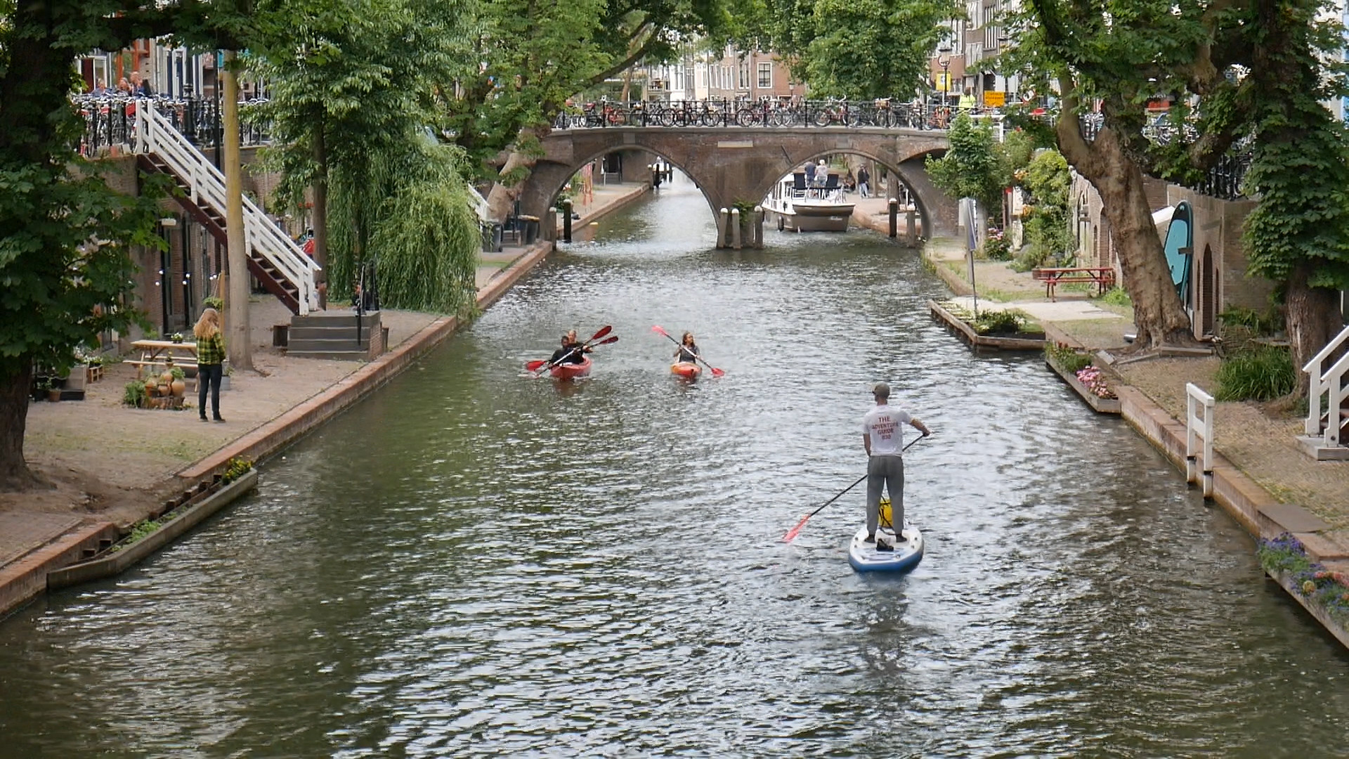 Kano of SUP voor een schoner Utrecht | Varen in Utrecht