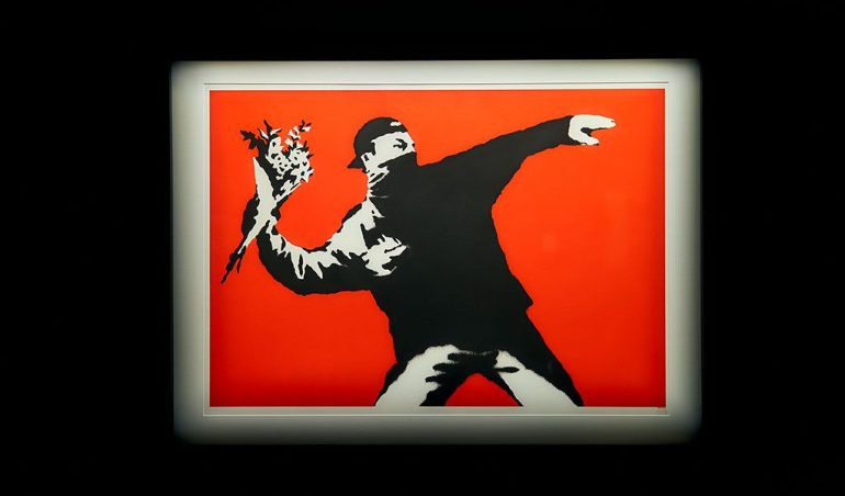 Banksy in Utrecht tentoonstelling in Jaarbeurs