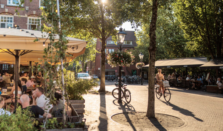Terras en horeca in Utrecht zomer