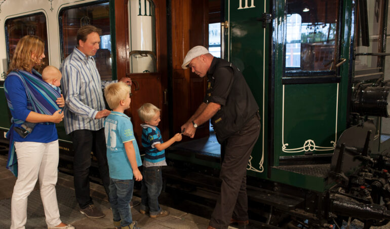 Open trein festijn Spoorwegmuseum